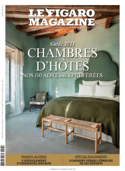 Le Figaro Magazine – 21 Avril 2023 Cover