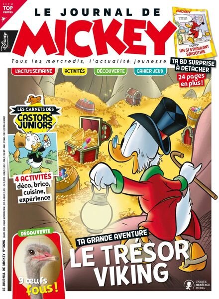 Le Journal de Mickey – 19 avril 2023 Cover