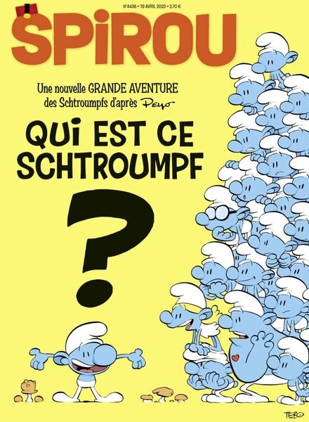 Le Journal de Spirou – 19 Avril 2023 Cover