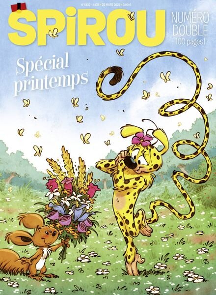 Le Journal de Spirou – 22 Mars 2023 Cover
