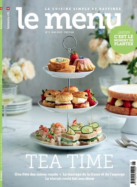 le menu edition francaise – avril 2023 Cover