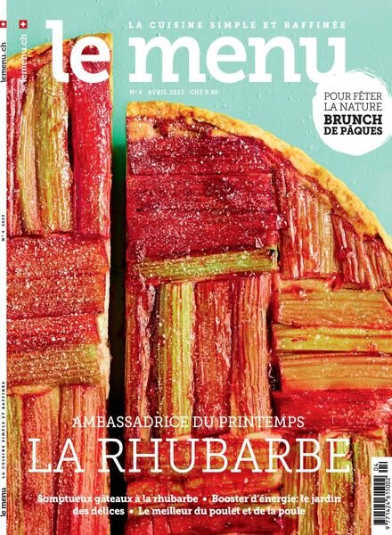 le menu edition francaise – mars 2023 Cover