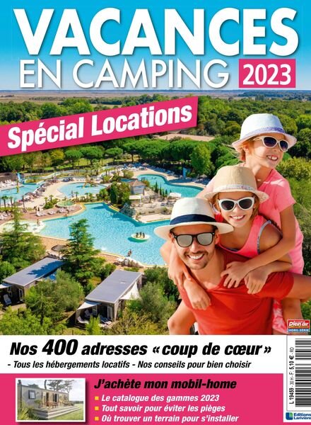 Le Monde du Plein-Air – Hors-Serie – Vacances 2023 Cover