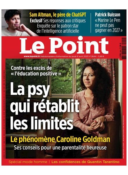 Le Point – 06 avril 2023 Cover