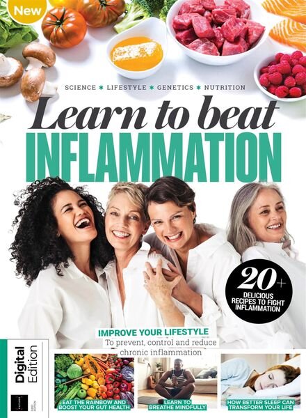 Learn to Beat Inflammation – 1st Edition – March 2023 Cover