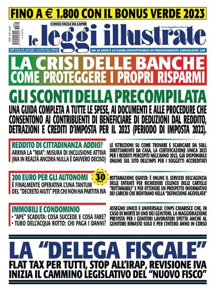 Leggi Illustrate – aprile 2023 Cover