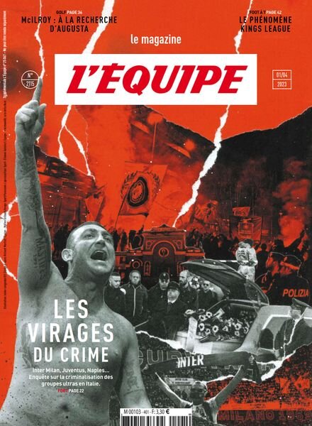 L’Equipe Magazine – 1er Avril 2023 Cover