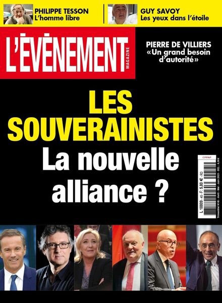 L’evenement magazine – 01 mars 2023 Cover