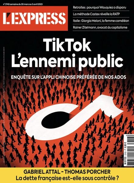 L’Express – 30 mars 2023 Cover