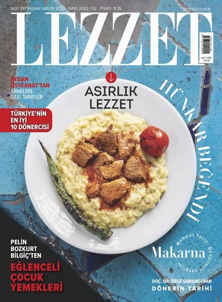 Lezzet – Nisan 2023 Cover