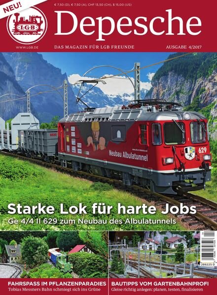 LGB Depesche – Januar 2018 Cover