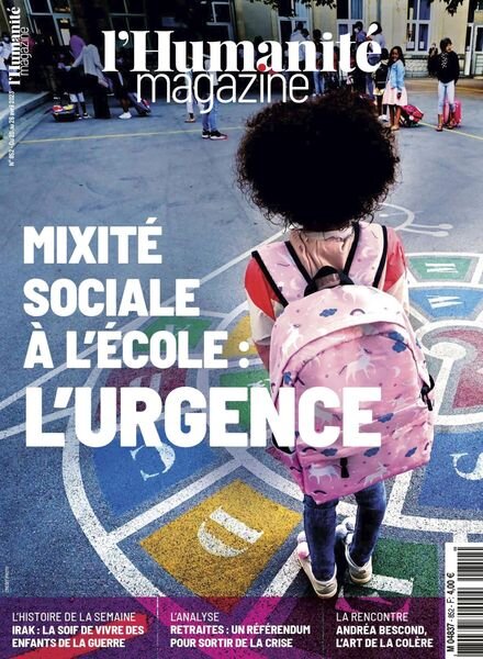 L’Humanite Magazine – 20 avril 2023 Cover