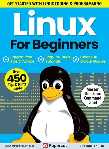 Linux For Beginners – April 2023 Cover