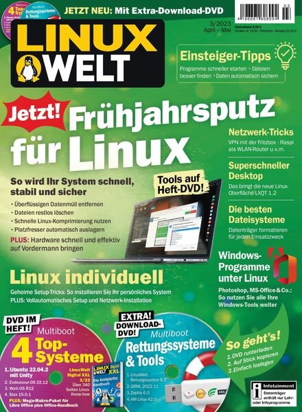 Linux Welt – April 2023 Cover