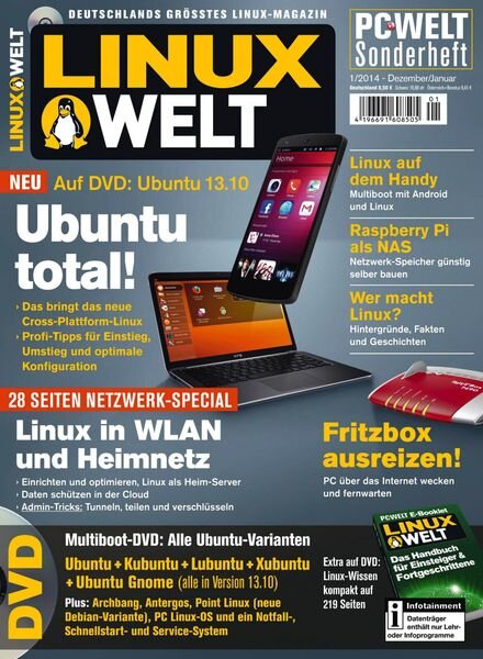 Linux Welt – Dezember 2013 Cover