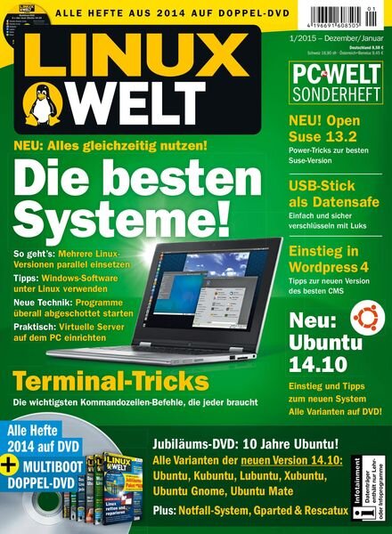 Linux Welt – Dezember 2014 Cover