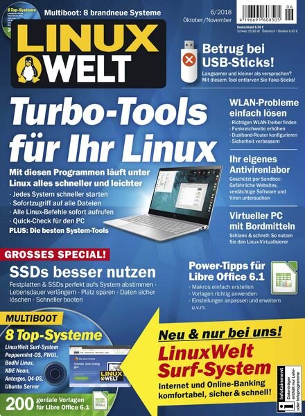 Linux Welt – Oktober 2018 Cover