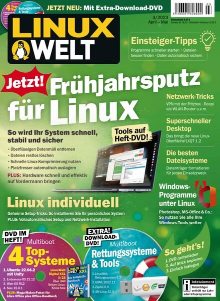 LinuxWelt – April-Mai 2023 Cover