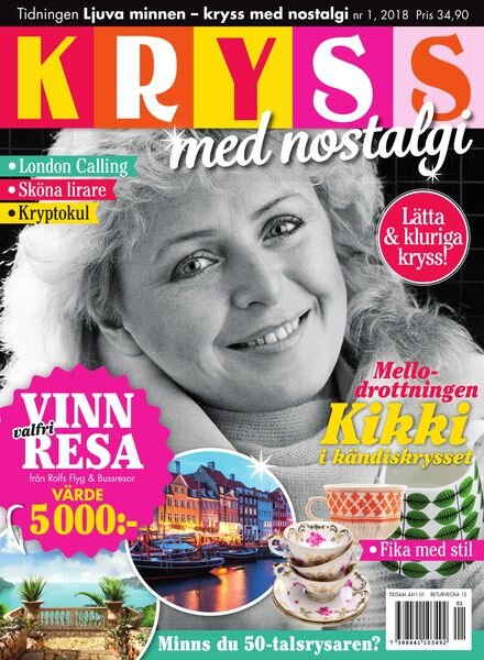 Ljuva Minnen – 13 februari 2018 Cover