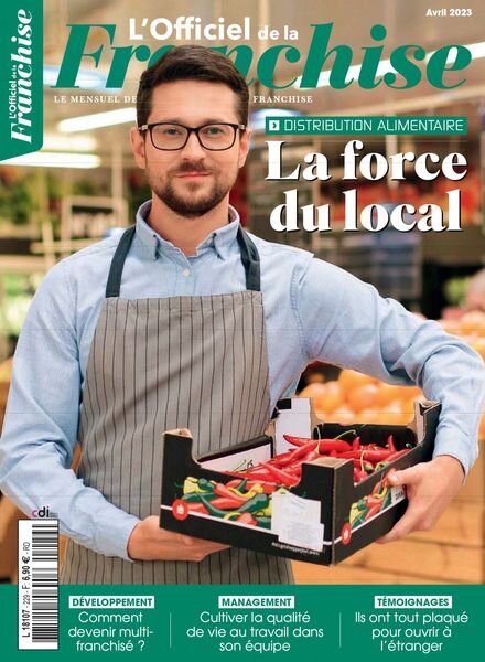 L’Officiel de la Franchise – Avril 2023 Cover