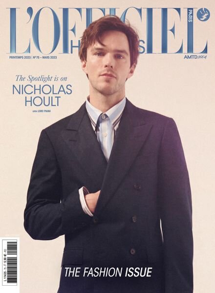 L’Officiel Hommes Paris – mars 2023 Cover