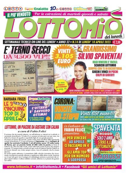 Lottomio – 10 Aprile 2023 Cover
