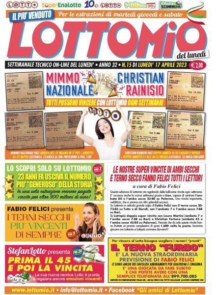 Lottomio – 17 Aprile 2023 Cover