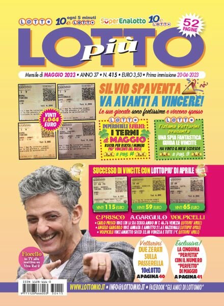 Lottopiu – Maggio 2023 Cover