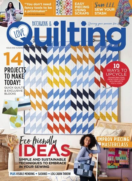 Love Patchwork & Quilting – April 2023 Cover