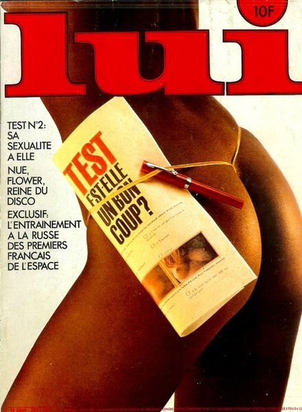 Lui France – July 1982 Cover