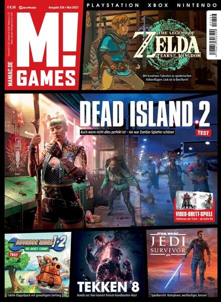 M! GAMES – April 2023 Cover