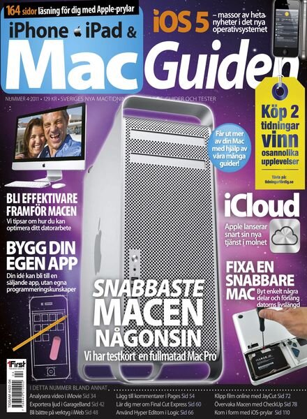 MacGuiden – juli 2011 Cover