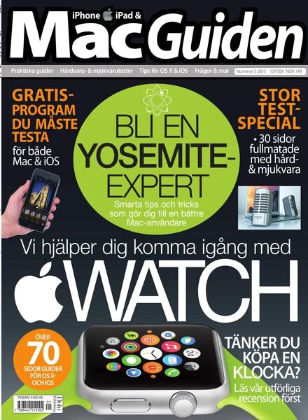 MacGuiden – juli 2015 Cover