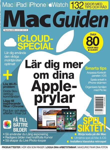 MacGuiden – mars 2018 Cover