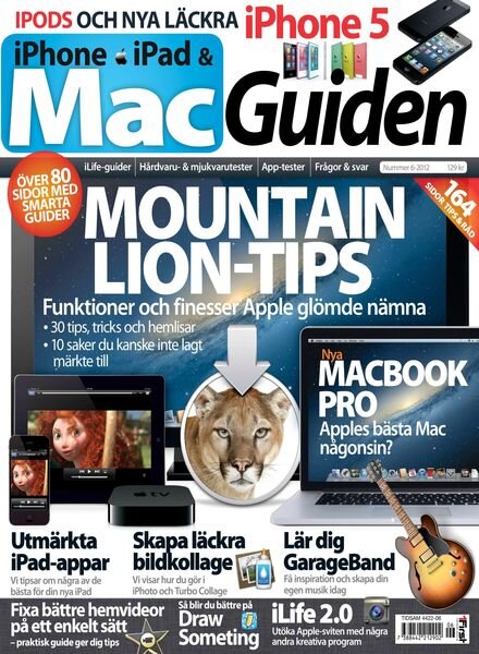 MacGuiden – oktober 2012 Cover