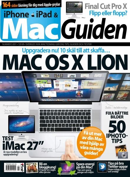 MacGuiden – september 2011 Cover
