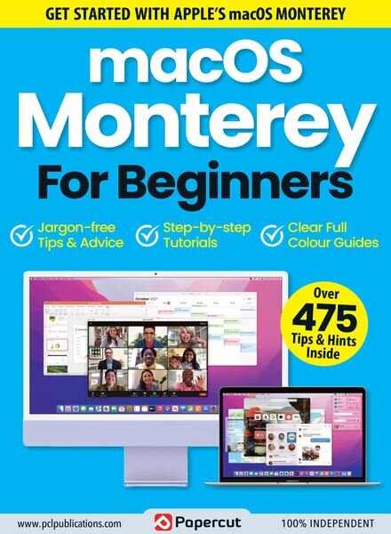 macOS Monterey For Beginners – April 2023 Cover