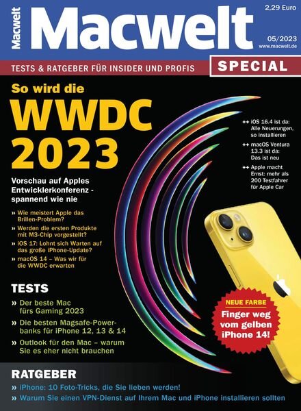 Macwelt Special – April 2023 Cover