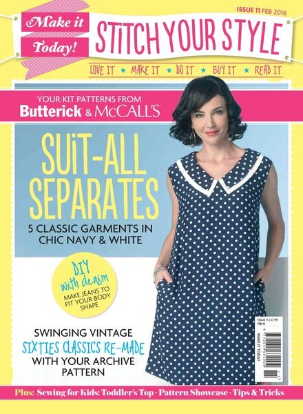 Make It Today – November 2015 Cover
