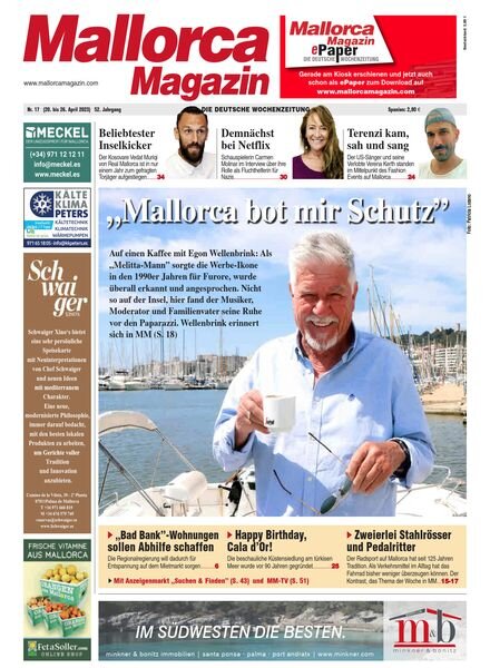 Mallorca Magazin – 20 April 2023 Cover