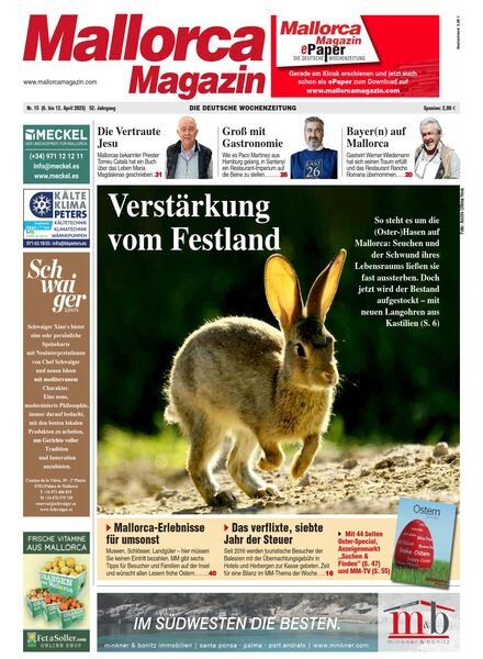 Mallorca Magazin – 6 April 2023 Cover