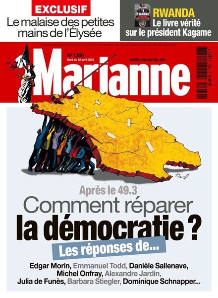 Marianne – 06 avril 2023 Cover