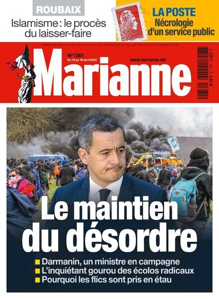 Marianne – 13 avril 2023 Cover