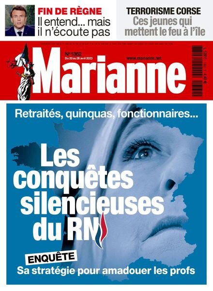 Marianne – 20 avril 2023 Cover