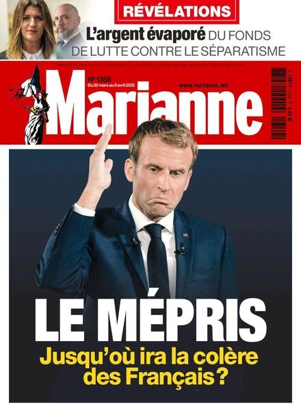 Marianne – 30 mars 2023 Cover