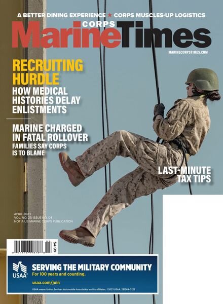 Marine Corps Times – April 2023 Cover