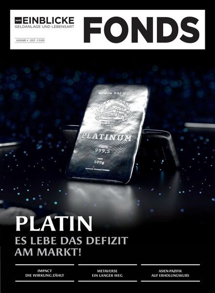marktEINBLICKE Fonds – 13 April 2023 Cover
