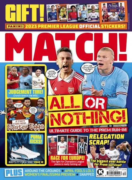Match! – March 28 2023 Cover