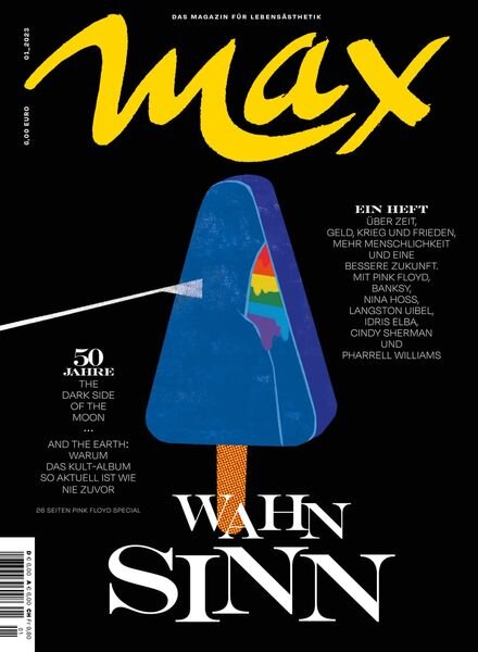 MAX Das Magazin fur Lebensasthetik – Mai 2023 Cover