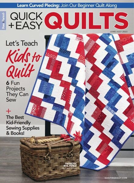 McCall’s Quick Quilts – June 2023 Cover